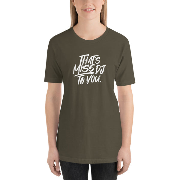 MISS DJ LOGO TEE