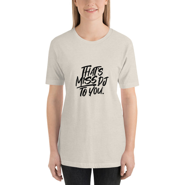 MISS DJ LOGO TEE