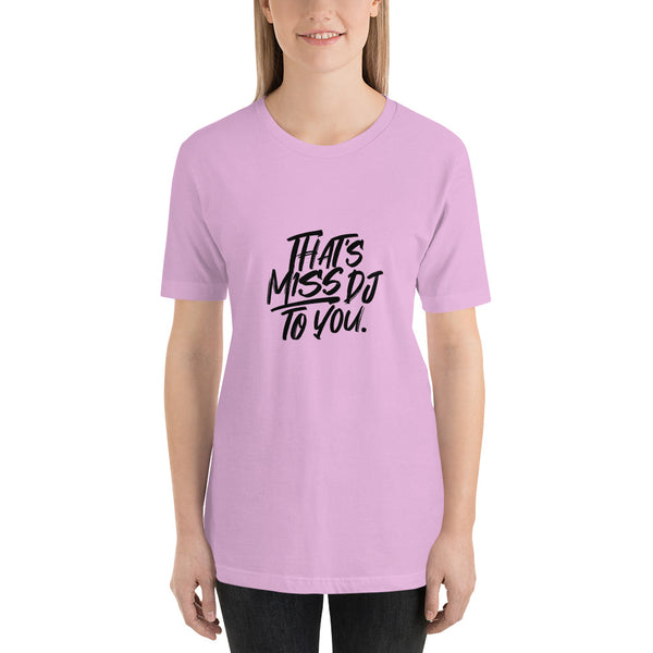 MISS DJ LOGO TEE