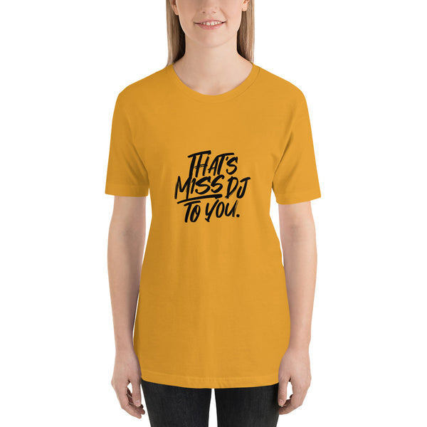 MISS DJ LOGO TEE