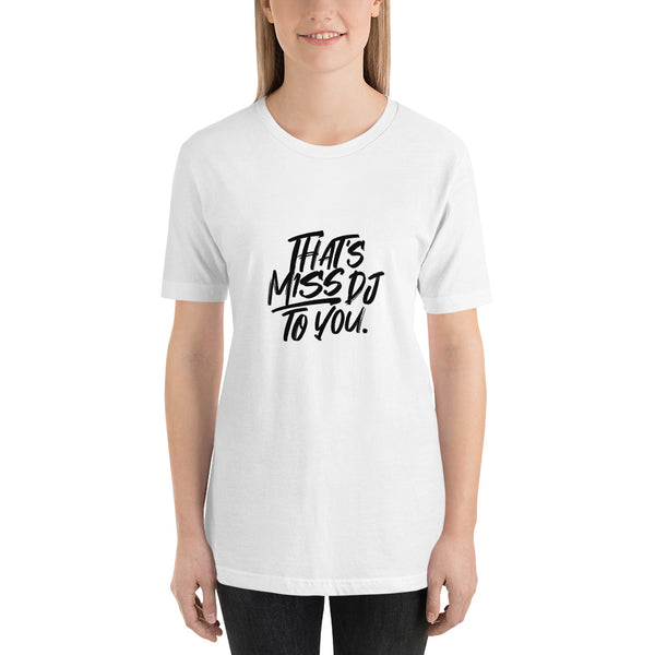 MISS DJ LOGO TEE
